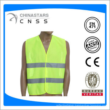 100%polyester en471 mesh high visibility safety vests reflective